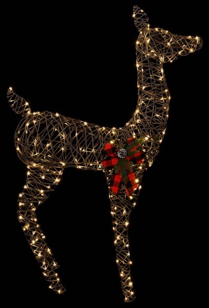 3D karácsonyi rénszarvas LOVIISA 200 LED Meleg fehér
