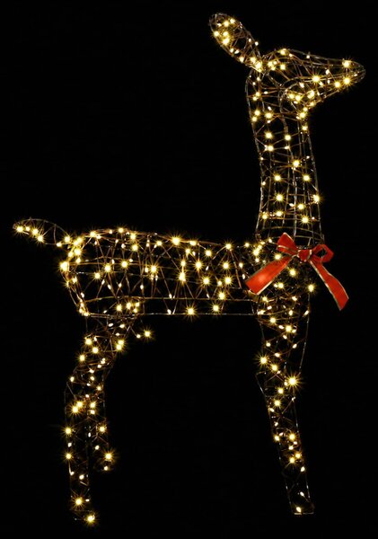 3D karácsonyi rénszarvas LOVIISA 285 LED Meleg fehér
