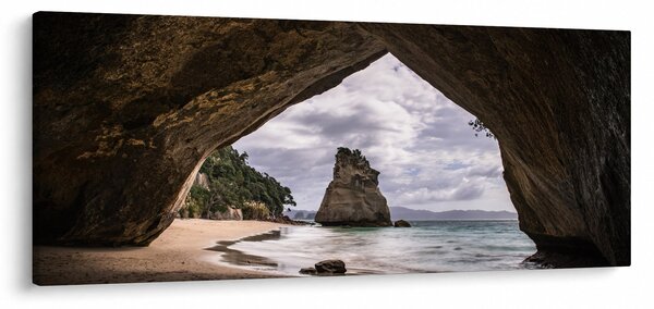 Barlang képe, Új-Zéland (120x50 cm)