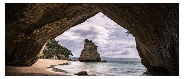 Barlang képe, Új-Zéland (120x50 cm)