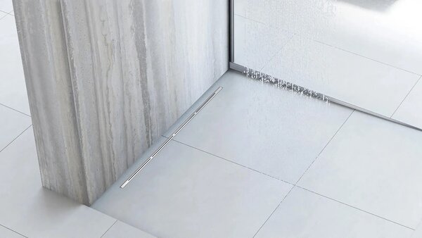 Lineáris lefolyó Rea FILO Nickel Brush 60