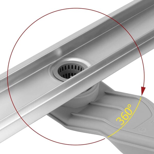 Zuhanylefolyó REA Neox Superflow BRUSH NICKEL 50