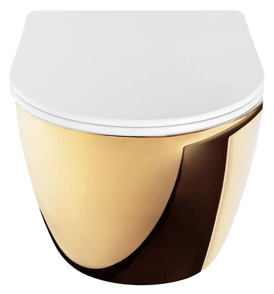 WC csésze Rea Carlo Mini Tornado NF WHITE GOLD
