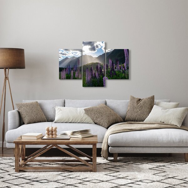 Kép - Csillagfürt táj (90x60 cm)