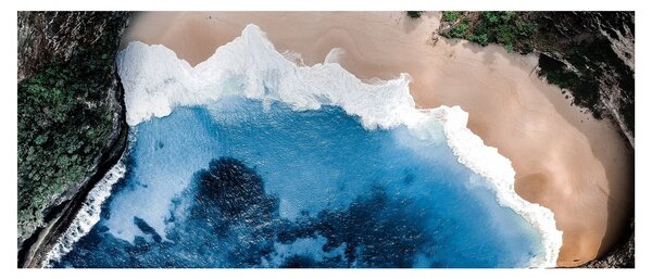Nusa Penida strand, Indonézia képe (120x50 cm)