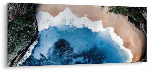 Nusa Penida strand, Indonézia képe (120x50 cm)