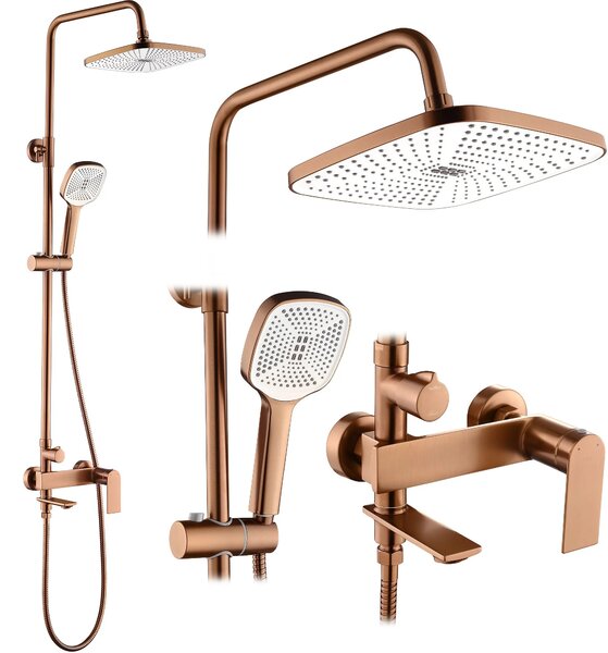 Zuhanyszett REA STORM COPPER BRUSH