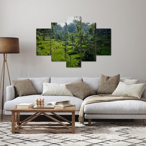 Kép a rizs teraszokról, Tegalalang, Bal (150x105 cm)