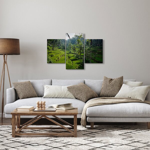 Kép a rizs teraszokról, Tegalalang, Bal (90x60 cm)
