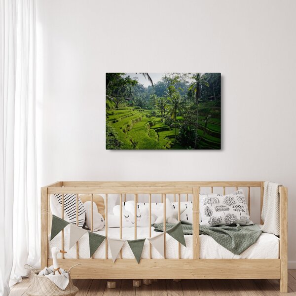 Kép a rizs teraszokról, Tegalalang, Bal (90x60 cm)