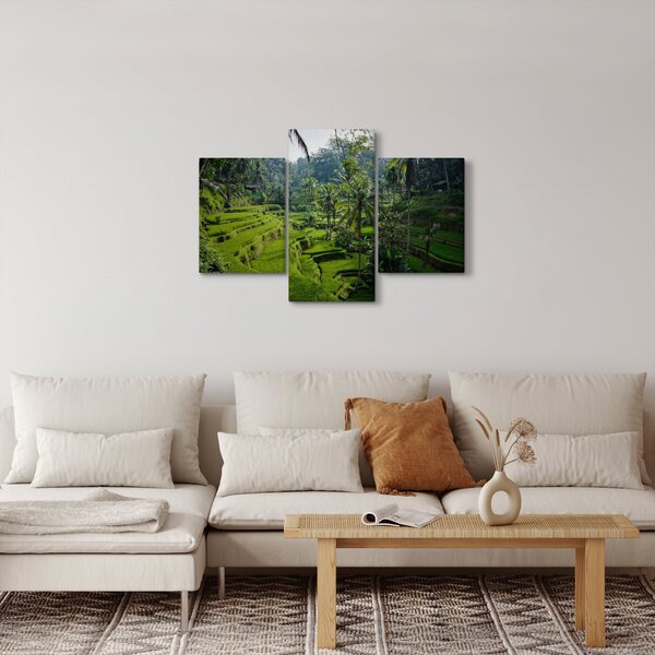 Kép a rizs teraszokról, Tegalalang, Bal (90x60 cm)
