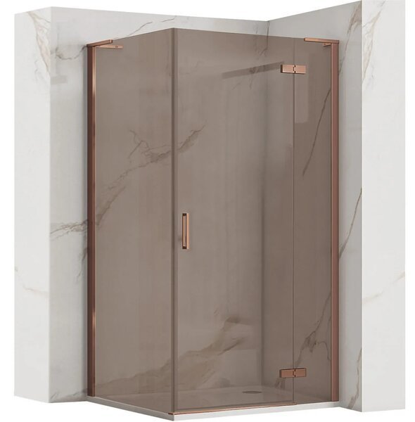 Zuhanykabin REA Hugo 80x90 Copper Brush