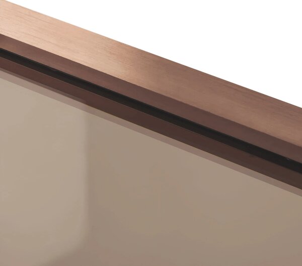 Zuhanykabin DIAMOND 90x90 COPPER BRUSH
