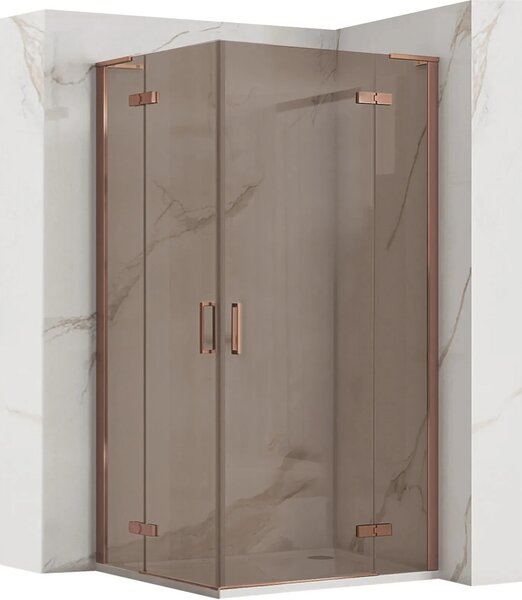Zuhanykabin REA Hugo Double 80x100 Copper Brush