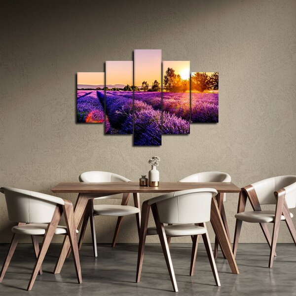 A levendula mező képe, Provence (150x105 cm)
