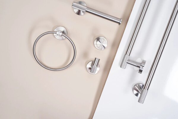 Fürdőszoba fogas 6606 Modern Brush Nickel