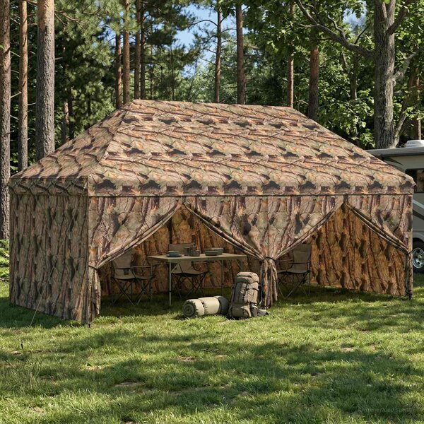 Gyorsan felállítható pavilon 4 oldalfallal 3 x 6 m