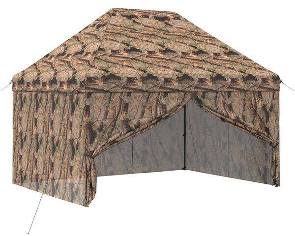 Gyorsan felállítható pavilon 4 oldalfallal 3 x 4 m