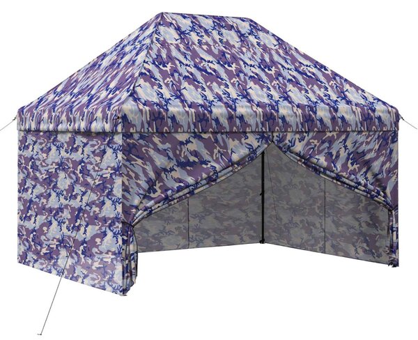 Gyorsan felállítható pavilon 4 oldalfallal 2,95 x 4,1 m