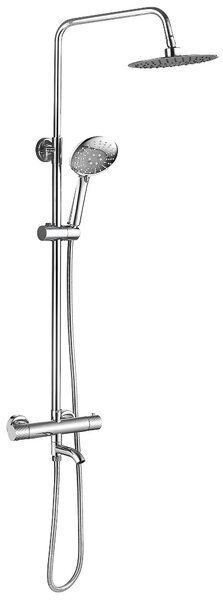 Termosztátos zuhanyszett Lungo Diamond chrome