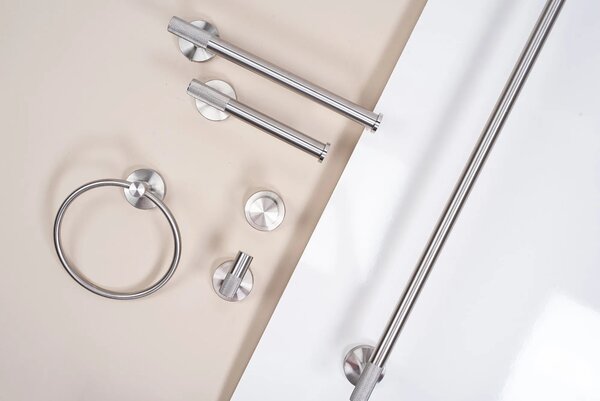 Fürdőszoba fogas 6606 Modern Brush Nickel