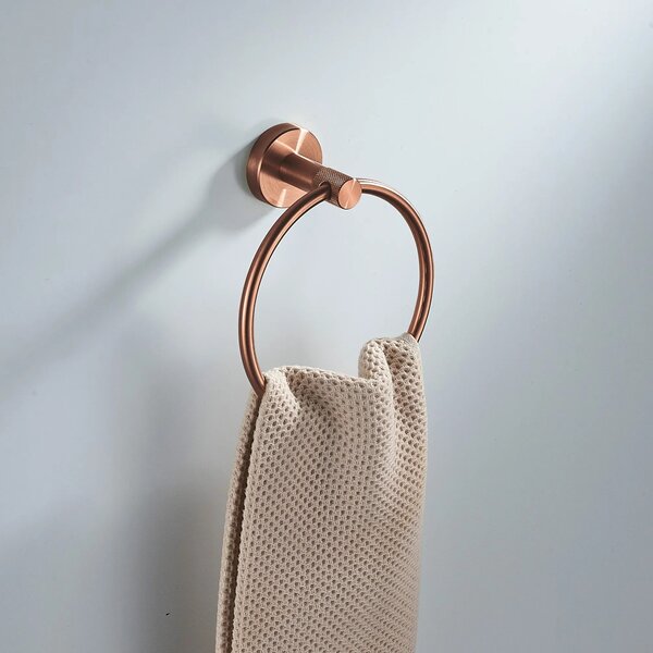 Fürdőszoba fogas Ring 6610 Modern Brush Copper