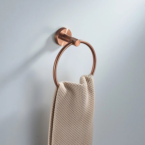 Fürdőszoba fogas Ring 6610 Modern Brush Copper