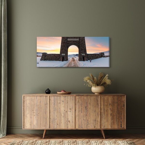 A kapu képe, Yellowstone (120x50 cm)