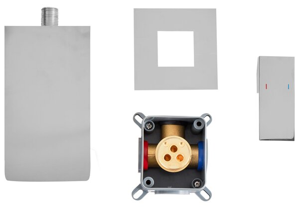 Fali mosdócsaptelep KARUAY Sárgaréz Ezüst