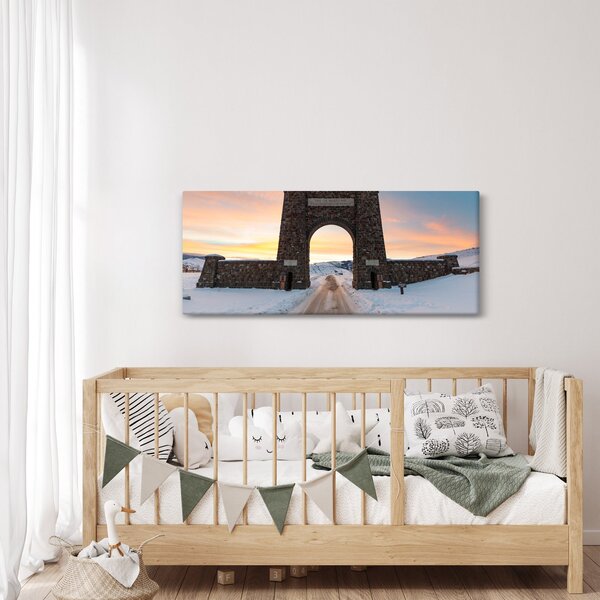 A kapu képe, Yellowstone (120x50 cm)