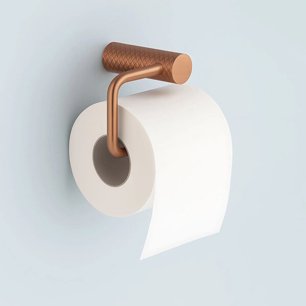 Falra szerelhető wc papír tartó 9711 Prism Brush Copper