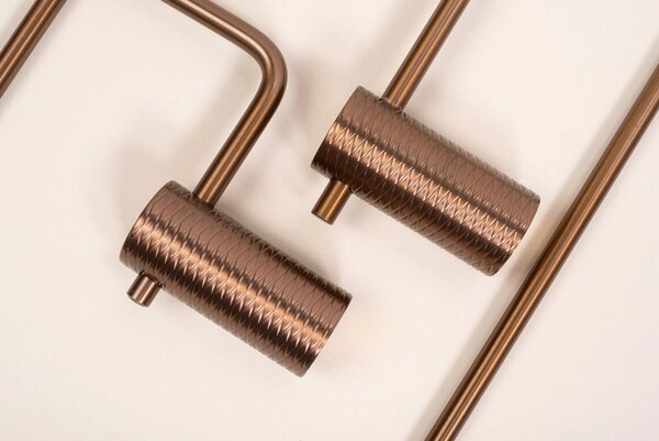Fürdőszoba fogas 9710 Prism Brush Copper