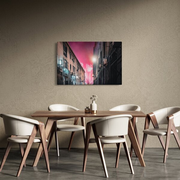 Tűzijáték Marseille-ben (90x60 cm)