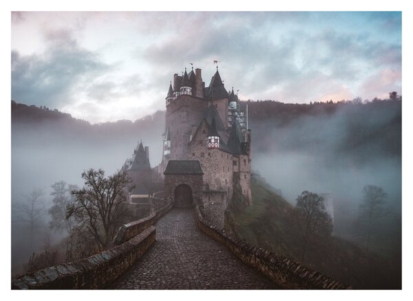 Kép - Eltz-kastély, Németország (70x50 cm)