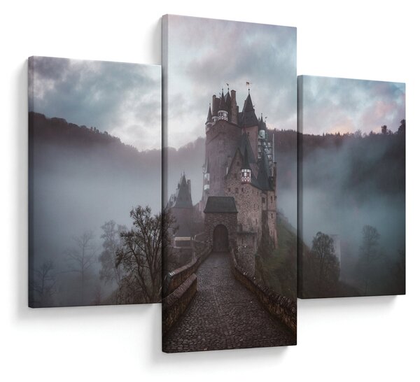Kép - Eltz-kastély, Németország (90x60 cm)