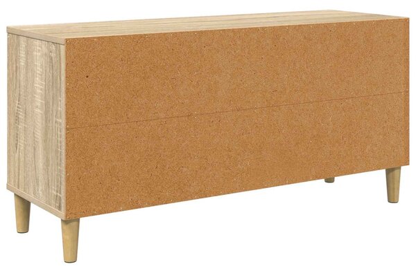 TV szekrény RAALTE 102 x 33 x 50 cm Sonoma Szerelt Fa