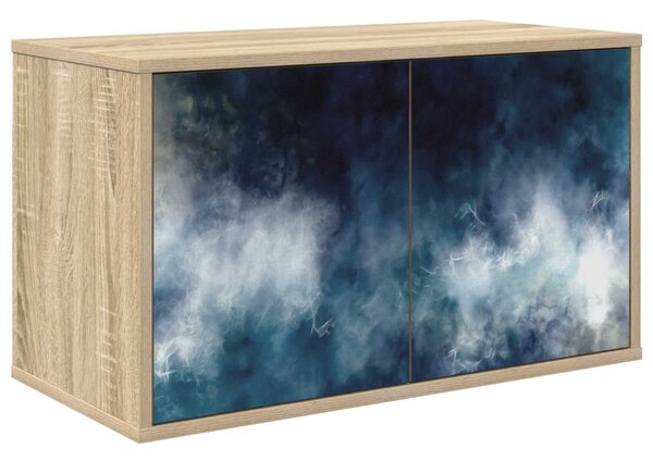 Falsítható TV Szekrény RAALTE 69 x 33 x 40 cm Sonoma Tölgy