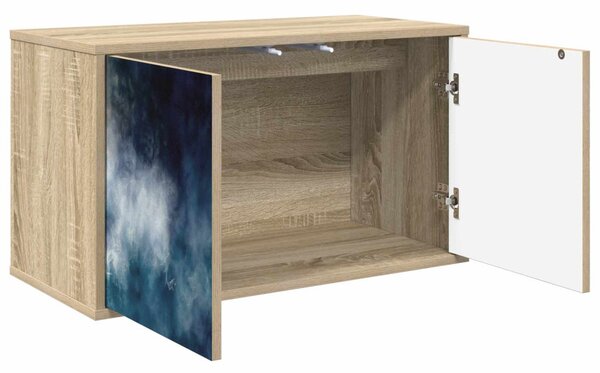Falsítható TV Szekrény RAALTE 69 x 33 x 40 cm Sonoma Tölgy