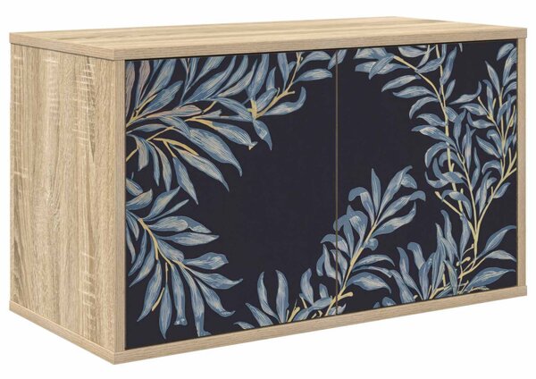Falsítható TV Szekrény DOKKUM 69 x 33 x 40 cm Sonoma Tölgy