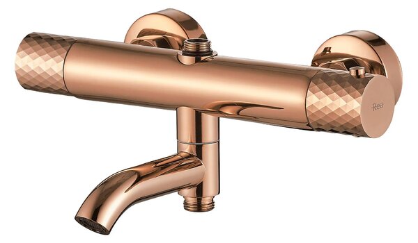 Termosztátos zuhanyszett Lungo Diamond Copper