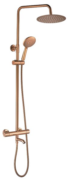 Termosztátos zuhanyszett Lungo Diamond Copper