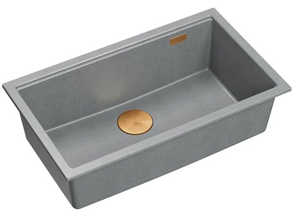 Gránit mosogató Logan 110 Grey Metallic
