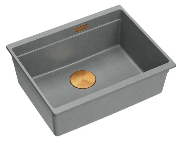 Gránit mosogató Logan 100 Grey Metallic