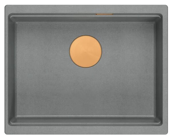 Gránit mosogató Logan 100 Grey Metallic