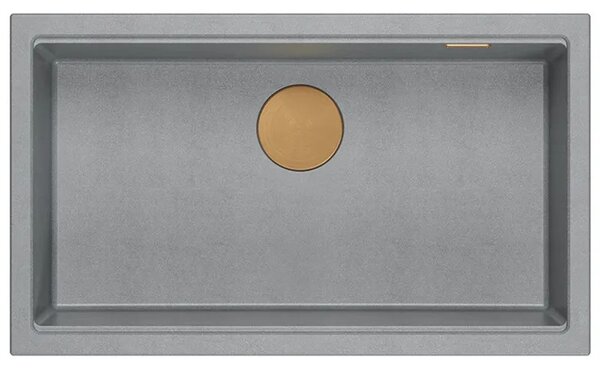 Gránit mosogató Logan 110 Grey Metallic