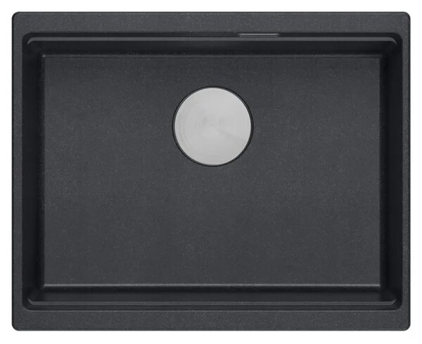 Gránit mosogató Logan 100 Black Metallic