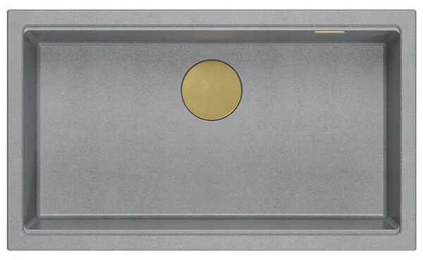 Gránit mosogató Logan 110 Grey Metallic