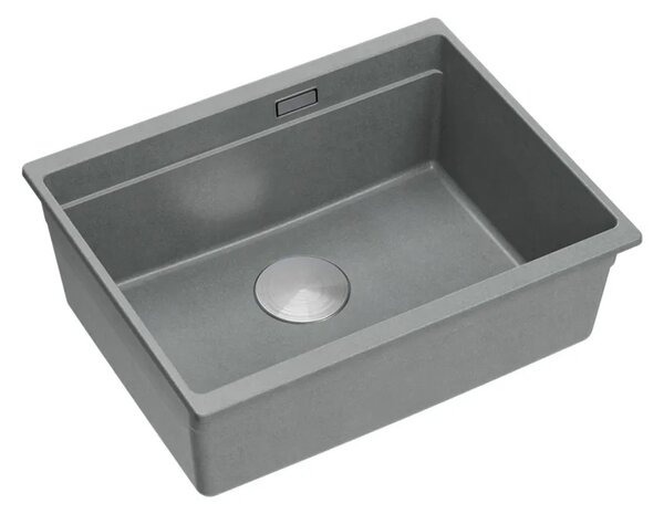 Gránit mosogató Logan 100 Grey Metallic