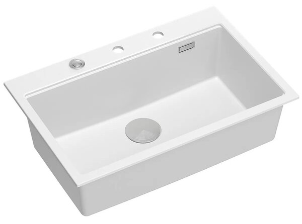 Gránit mosogató MARC 110 WORKSTATION White