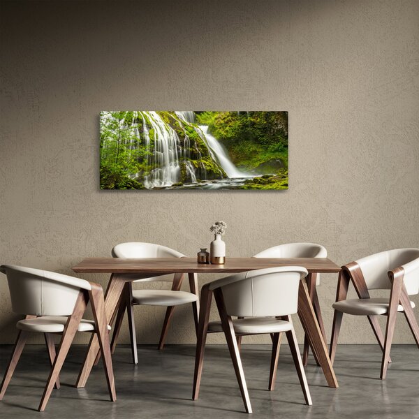 Kép - Vízesés, Wind River Valley (120x50 cm)